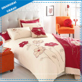 4PCS Cotton Applique Duvet Cover (set)